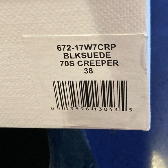 black suede creeper by RE/DONE - Picture 2 of 4